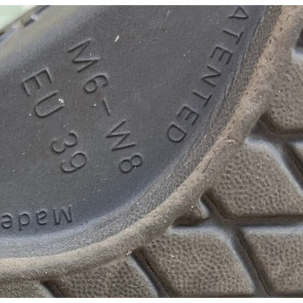 Oofos OOriginal Recovery Sandals Womens 8 Mens 6 Slate Grey Flip Flops Thong - Picture 5 of 5